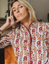 Blouse fleurie Kiros