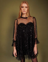 Robe noire Sparkle