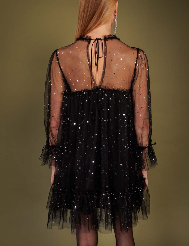 Robe noire Sparkle