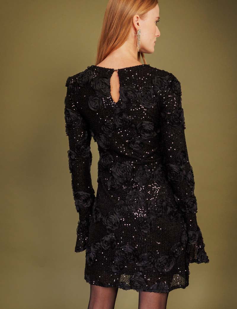 Robe noire Stelia