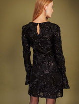 Vestido negro Stelia