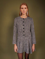 Robe en tweed Mathy