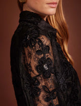 Blusa negra Rubin