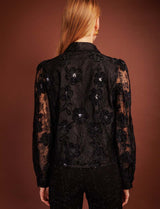 Blusa negra Rubin