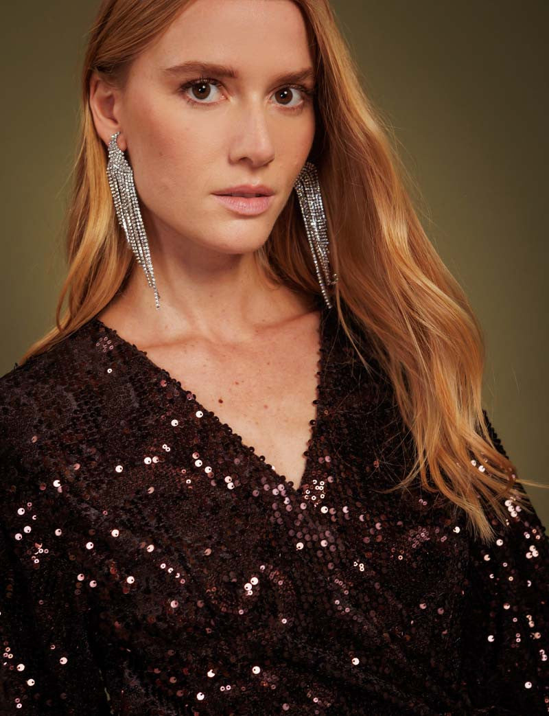 Robe marron Santa