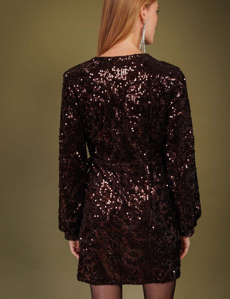 Robe marron Santa