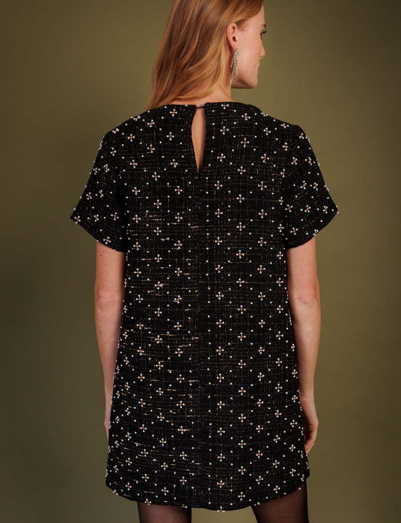 Vestido negro Crista