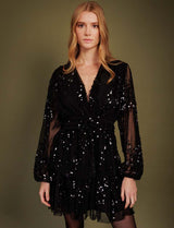 Robe noire Adelia