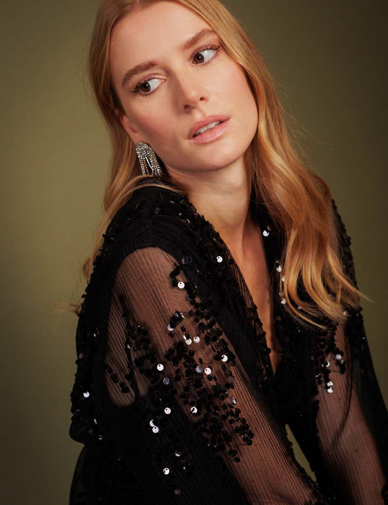 Robe noire Adelia