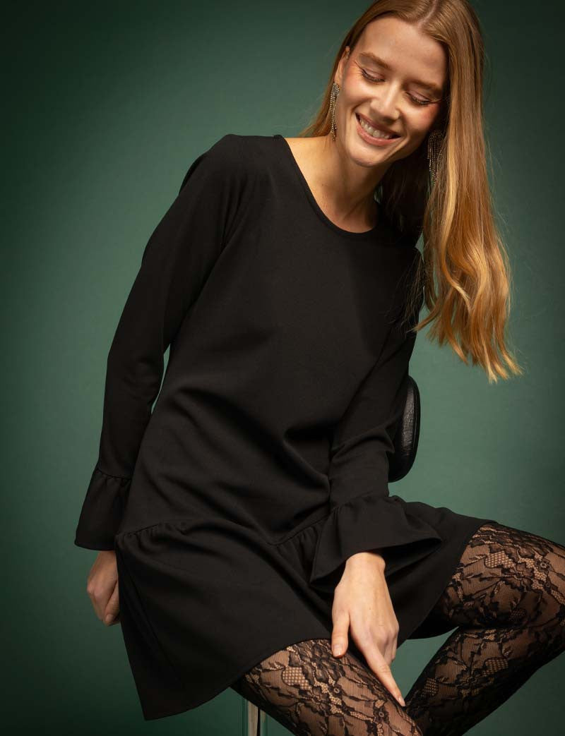 Danielle's black dress