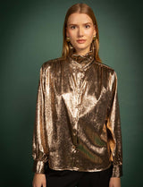 Gustava bronze shirt