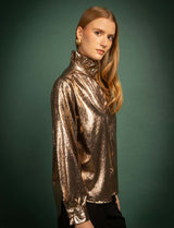 Gustava bronze shirt