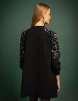 Robe noire & argentée Hazal