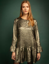 Robe dorée Danielle