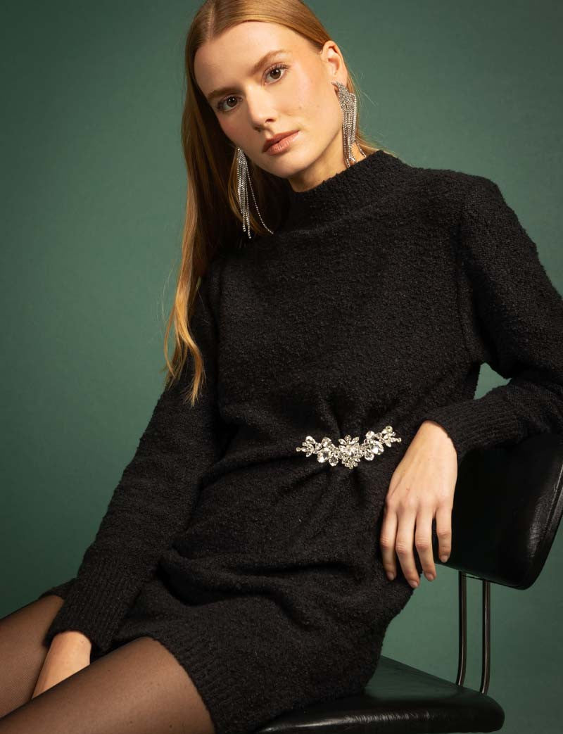 Vestido negro Blissy