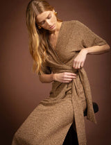 Robe dorée irisée Savana