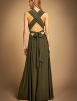 Robe multiposition olive Annabella