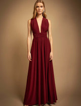 Robe bordeaux Annabella