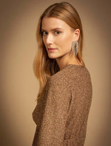 Robe dorée irisée Gaby