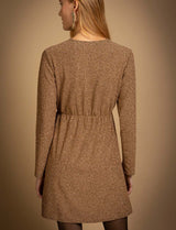 Robe dorée irisée Gaby