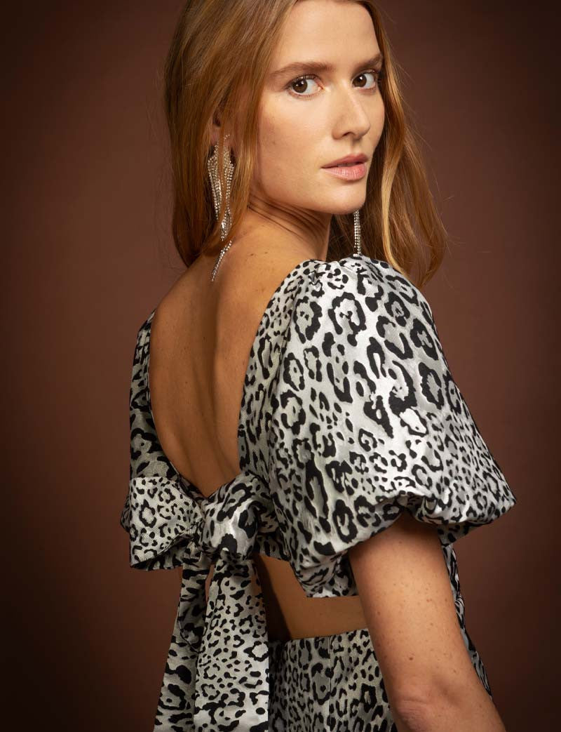 Vestido de leopardo Naby