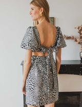 Vestido de leopardo Naby