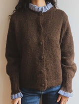 Cardigan marron Floran