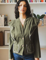 Veste olive Edy