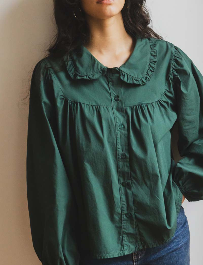 Chemise verte Clo