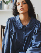 Chemise bleu vintage Clo
