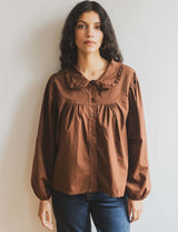 Chemise marron Clo