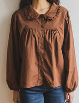 Chemise marron Clo