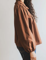 Chemise marron Clo