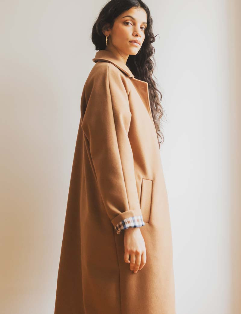 Manteau camel Odran