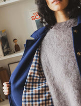 Manteau marine Odran