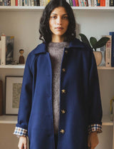 Manteau marine Odran