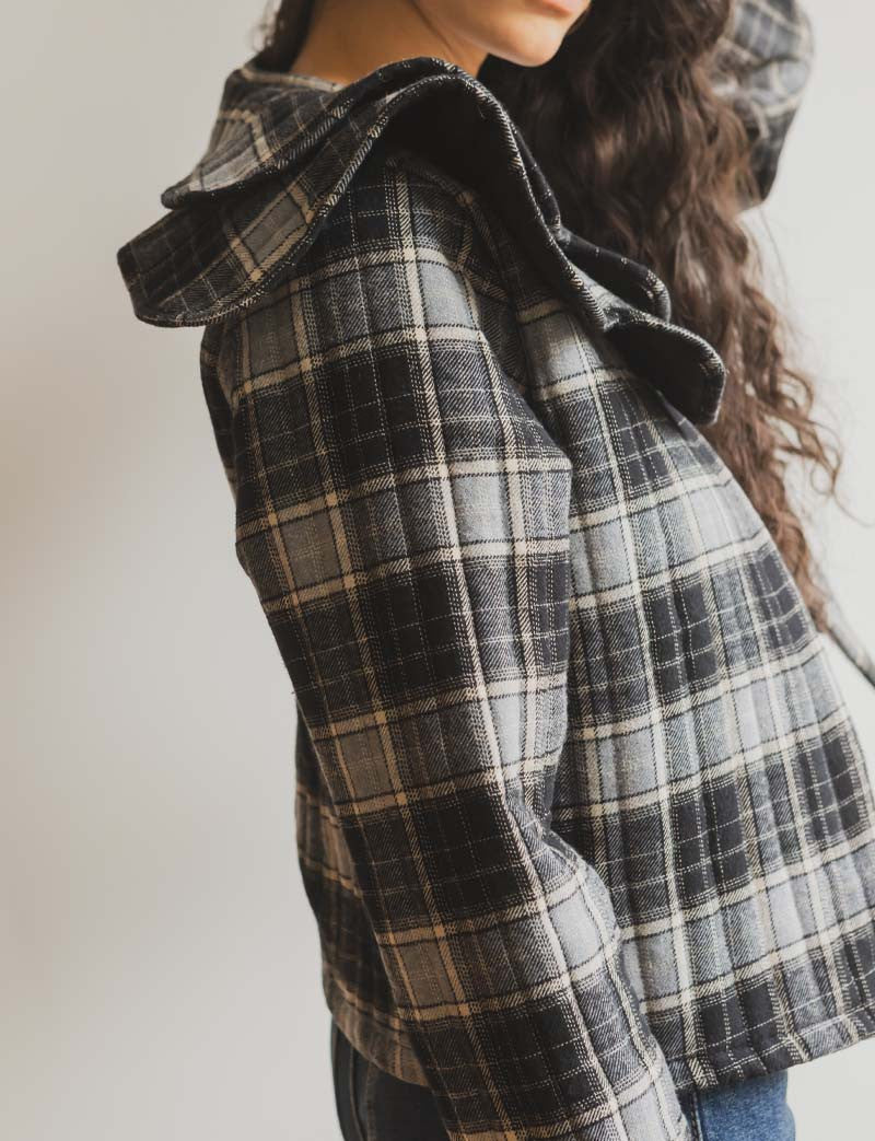 Veste à carreaux Garel