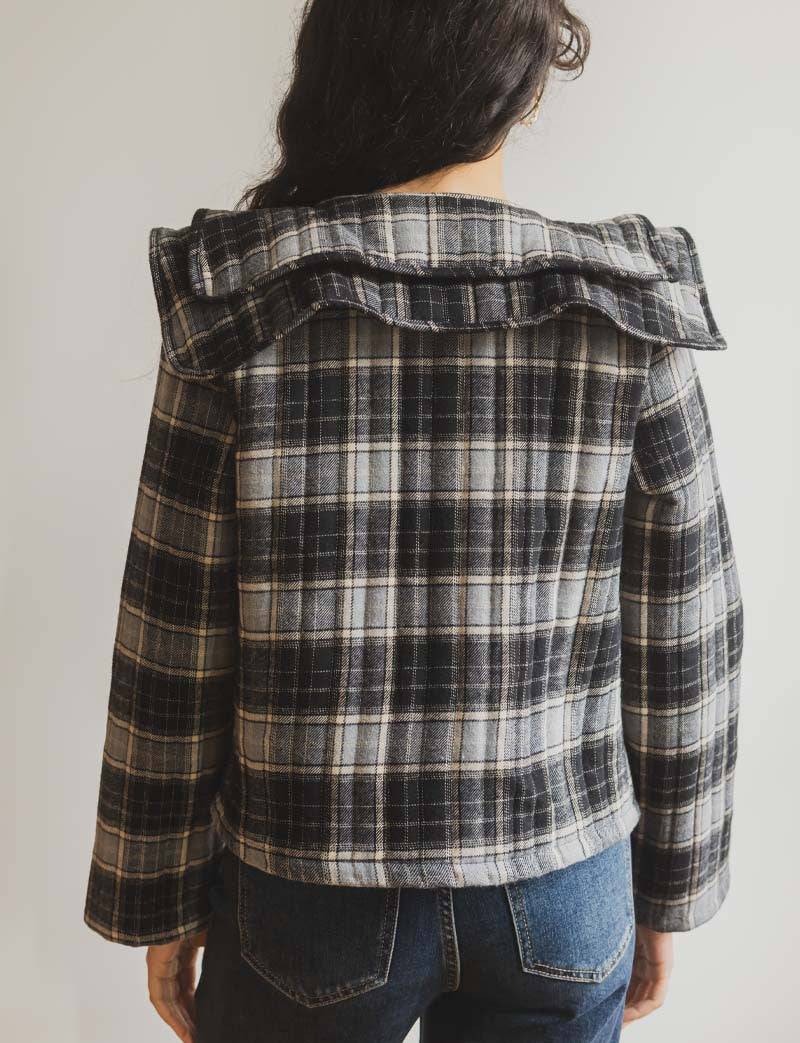 Veste à carreaux Garel
