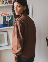 Chemisier marron Darsy