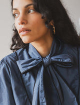 Chemisier bleu vintage Darsy