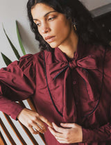 Chemisier bordeaux Darsy