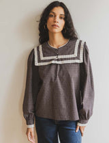 Blouse marron Jorell