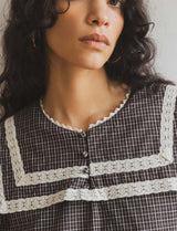 Blouse marron Jorell