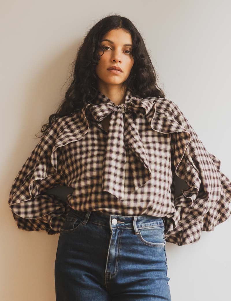 Blouse prune Alvane