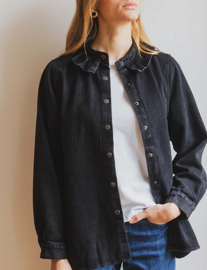 Veste noire Venza