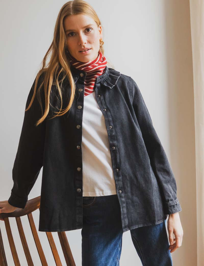 Veste noire Venza
