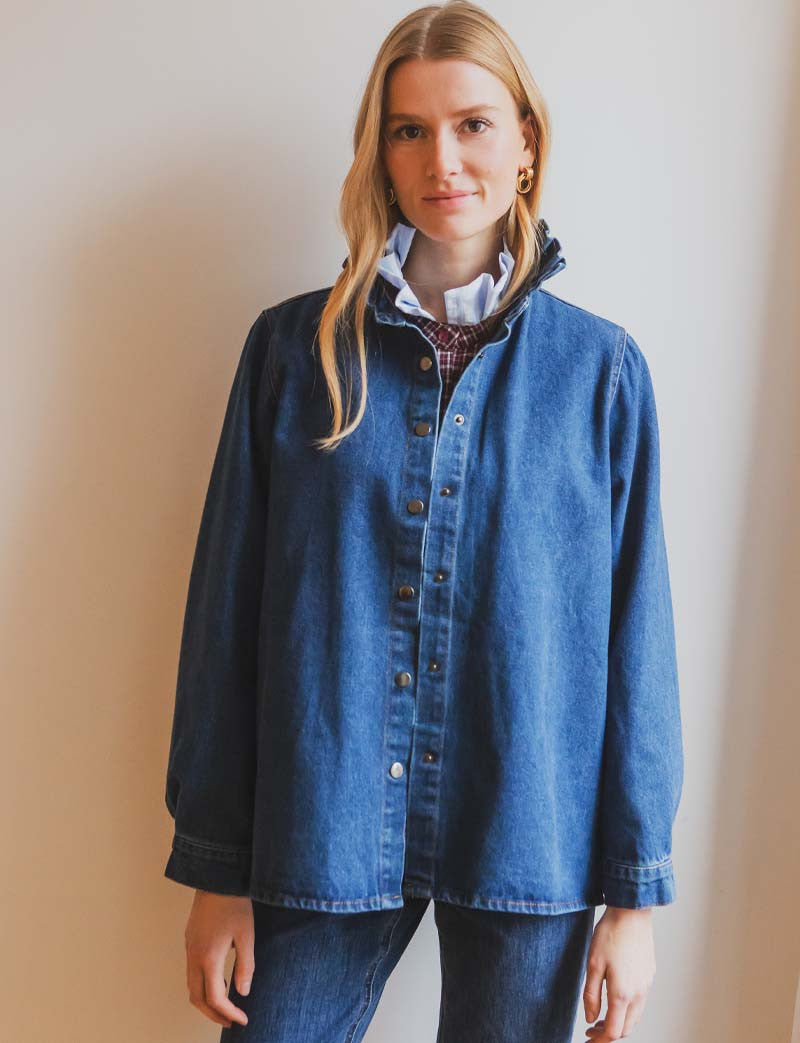 Chemise à carreaux Nari