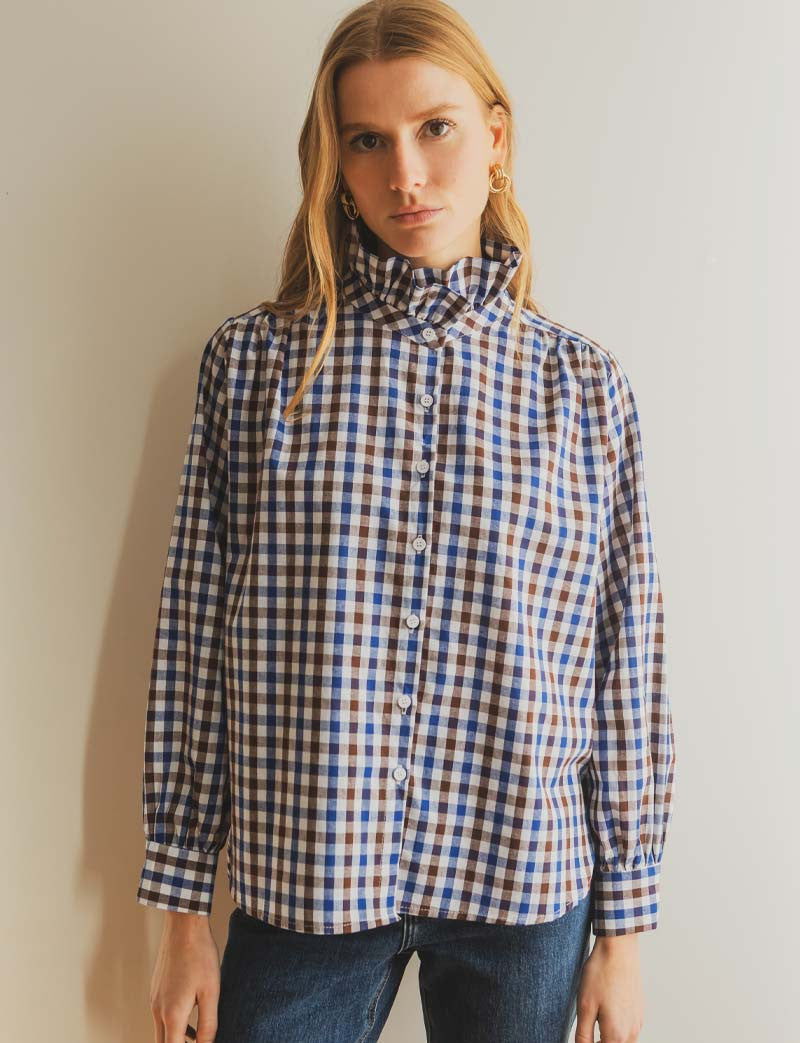 Chemise à carreaux Belis