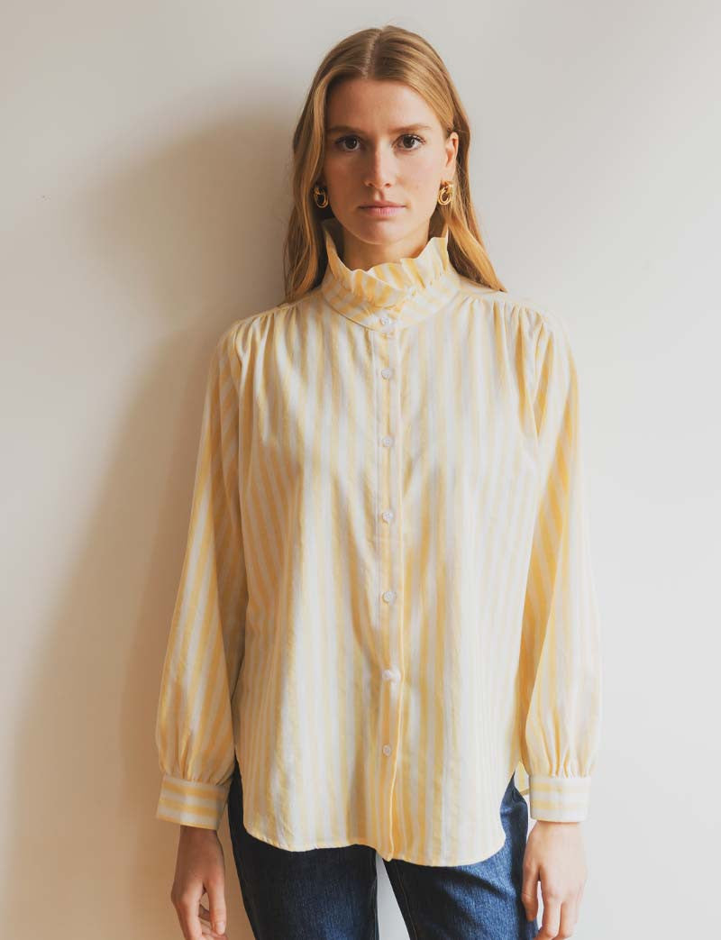 Chemise jaune Solis