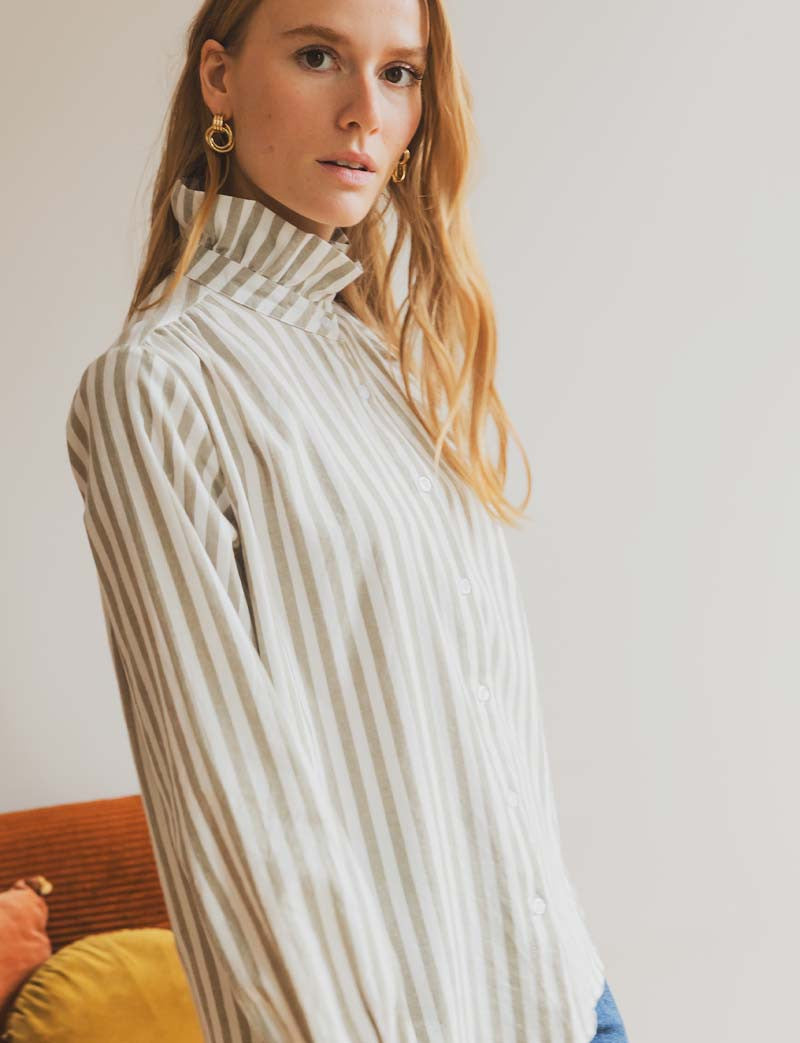Chemise olive Solis
